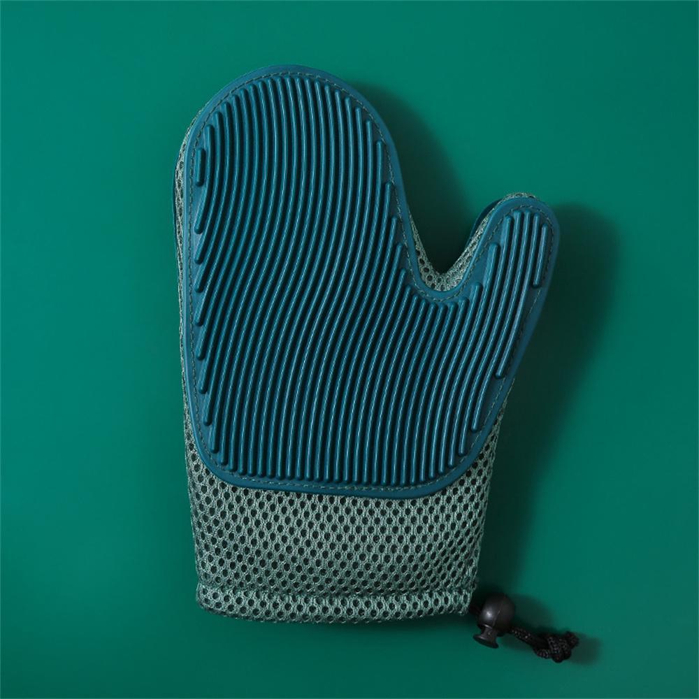 Cat Hair Glove Pet Fur Remover Glove Dog Grooming Glove Brush For Shedding Pet Hair Remover Mitt Cleaner Grooming Glove