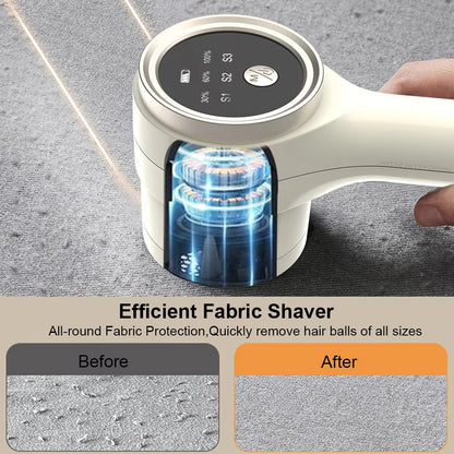 Fabric Shaver, Lint Remover Rechargeable, Electric Portable Sweater Defuzzer Lint Remover For Clothing Electric Pellet Fluff Remover Rechargeable Portable Fabric Hair Ball Shaver Removes